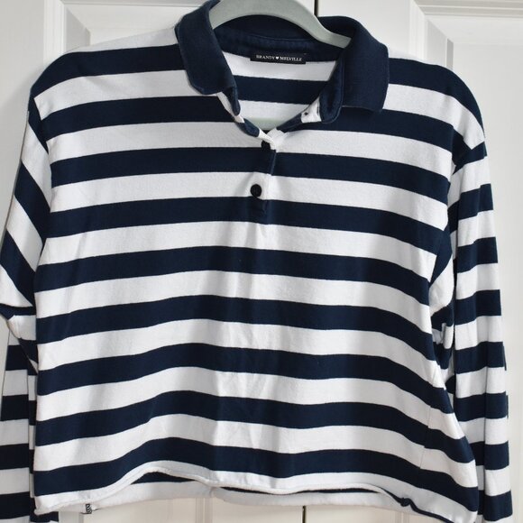 Brandy Melville Striped Long-Sleeve - Picture 2 of 5